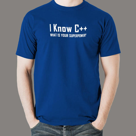 C++ Superpower T-Shirt - Code Beyond Limits