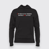 I AM THE DIFFERENCE BETWEEN FIT AND FAT Gym Hoodie For Men Online India