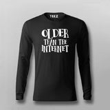 Retro Tech Pride: Older Than the Internet Men's Shirt