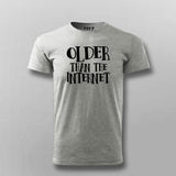 Retro Tech Pride: Older Than the Internet Men's Shirt