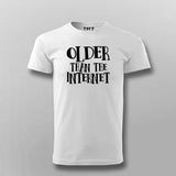 Retro Tech Pride: Older Than the Internet Men's Shirt