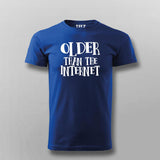 Retro Tech Pride: Older Than the Internet Men's Shirt