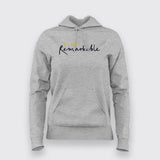 # I Am Remarkable Hoodies For Women