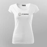 IIT Madras Alumni Women's Tee - Classic and Bold