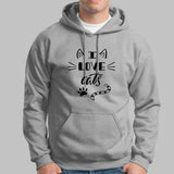 I Love Cats T-Shirt For Men