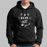 I Love Cats T-Shirt For Men