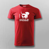 I Love Dachshunds T-Shirt For Men