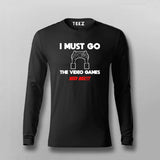 I MUST GO VIDEO GAME NEEDS MEE Gaming T-shirt For Men