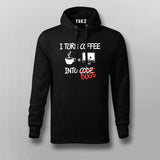 I Turn Coffee Into Code Bugs Coffee Hoodie For Women Online India