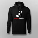 Import pandas Hoodies For Men