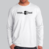 Inhale Exhale T-Shirt - Breathe, Code, Repeat