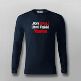 Jitni Gaali Utni Pakki Yaaree T-shirt For Men