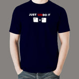 Just Undo It Ctrl Z Men's T-shirt