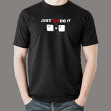 Just Undo It Ctrl Z Men's T-shirt