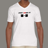 Just Undo It Ctrl Z Men's T-shirt