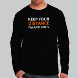 Keep Your Distance I Am Anti Virus T-Shirt For Men