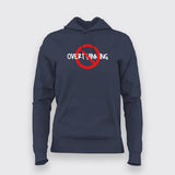 Let's Mute Overthinking Funny Hoodies For Women