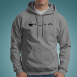 Life of A Coder Funny Programmer Hoodies For Men India