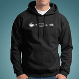 Life of A Coder Funny Programmer Hoodies For Men