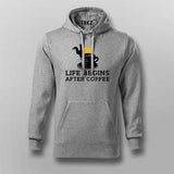 Life Begins After Coffee T-Shirt For Men