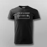 Life Of Coder Coding T-shirt For Men