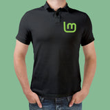 Linux Mint Polo T-Shirt For Men Online India