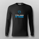 Living Legend At Work Men's Coder Full Sleeve  T-Shirt Online