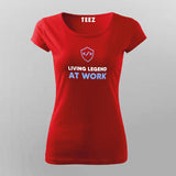 Living Legend At Work Women's Coder T-Shirt