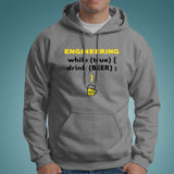 Funny Engineer Love Beer Drink Booze Code Programming Hoodies India