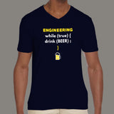 Code Programming V Neck T-shirt For Men Online India