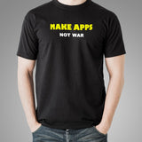 Make Apps Not War Men’s T-Shirt Online India