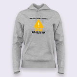 Mark Negativity as SPAM - Motivational Hoodie