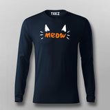 Meow T-Shirt For Men