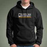 Mobile App Developer Hoodies For Men India