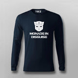 Monads In Disguise Programmer T-shirt For Men