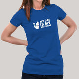 My Cat Is My Valentine T-Shirt For Women