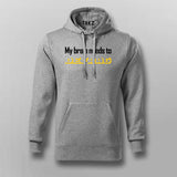 Brain Defrag Needed: Tech Guru Hoodie