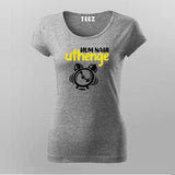 Hum Nagi Uthenge Funny Hindi T-Shirt For Women