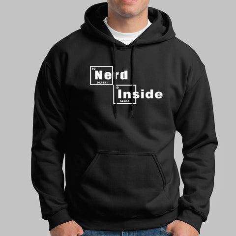 Nerd Inside Hoodies For Men Online India