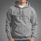 'Never' 'Gonna' 'Give' Python Code Men's Hoodies