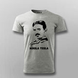 Nikola Tesla Science T-Shirt For Men