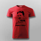 Nikola Tesla Science T-Shirt For Men