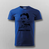 Nikola Tesla Science T-Shirt For Men