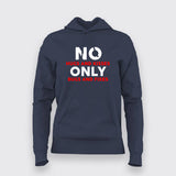 No Hugs And Kisses Only Bugs And Fixes Funny Programmer Hoodies For Women