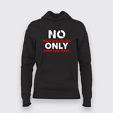 No Hugs And Kisses Only Bugs And Fixes Funny Programmer Hoodies For Women