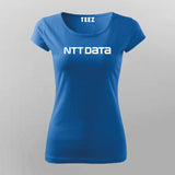 NTTDATA T-Shirt For Women