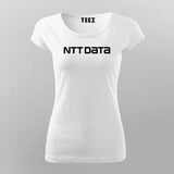 NTTDATA T-Shirt For Women