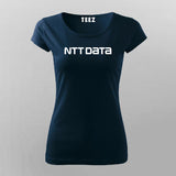 NTTDATA T-Shirt For Women