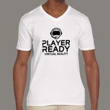 Ready Player Virtual Reality V-Neck T-Shirt For Men Online India