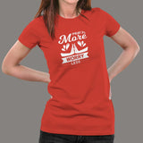 Pray More Worry Less Christian T-Shirt For Women